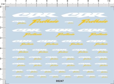 Decals car logo for different scales model kits  00247B