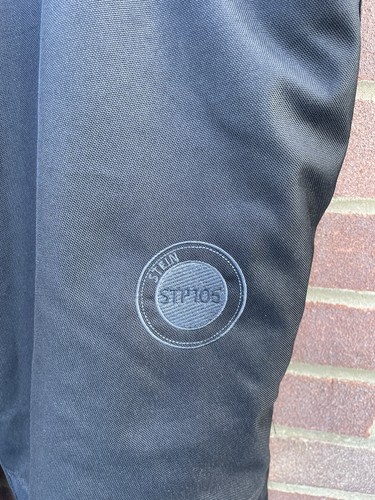 Stein Roadwear STP105 Motorcycle Trousers Textile Black XXL Knee Armour Black - Picture 9 of 19
