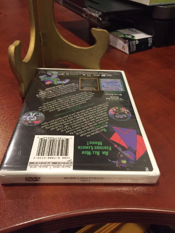 Buzz Lightyear of Star Command: The Adventure Begins (DVD, 2000) Mfg. Sealed - Image 4 of 4