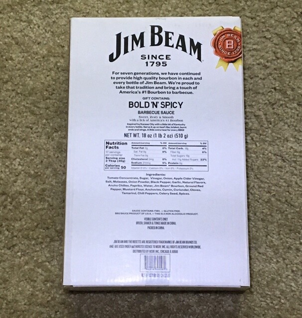 Jim Beam Grilling Essentials Deluxe BBQ Set, 4 pc for sale online eBay