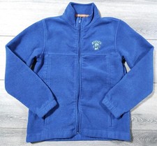 Disney Dolphins Sweater Adult Size Medium 10-12 Blue Harriton Jacket Womens