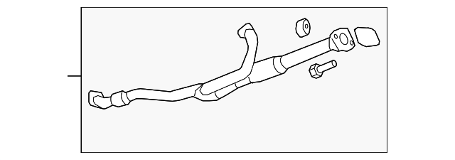 Genuine GM Exhaust Flexible Pipe 25861524 | eBay