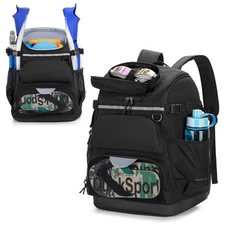 Swim Backpack with Separate Shoe Space, Swim Gear Bag for Swimming Pool, Beac...