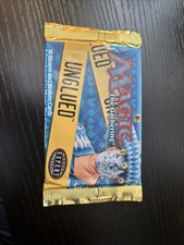 Magic the Gathering Unglued Booster (1) Pack Factory Sealed BFM New Box Pulls