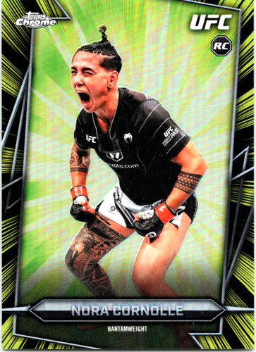2026 Topps Chrome UFC - Radiating Rookies Nora Cornolle #RR-13