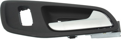 Fits TRANSIT CONNECT 14-18 FRONT INTERIOR DOOR HANDLE RH, Black Bezel w/ Chrome