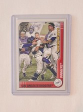 Topps 2021 Big League Highlights Los Angeles Dodgers #286 World Series Baseball