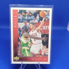Upper Deck 1993-94 Toni Kukoc #299 Chicago Bulls Basketball NBA