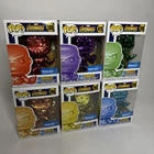 Funko Pop!: Marvel - Thanos Chrome Bundle All Colors Walmart (Exclusive) #289