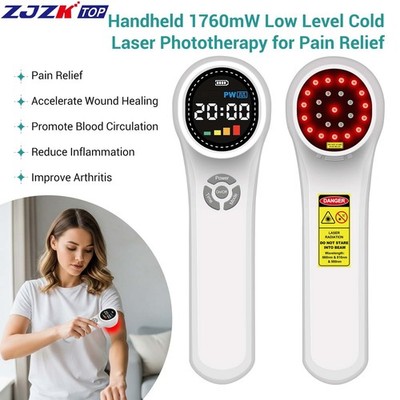 Professional Laser Therapy 1760mW 660/810/980nm for Tendonitis Carpal Tunnel