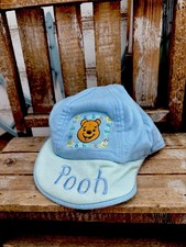 Vintage Embroidered Disney Pooh Bear Rare Hat 100 Cotton Infant NEW 