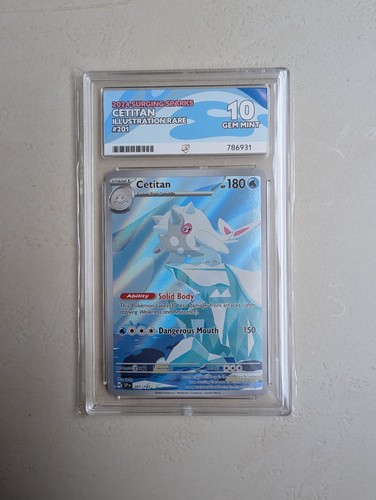 Cetitan graded ACE 10 for sale on eBay