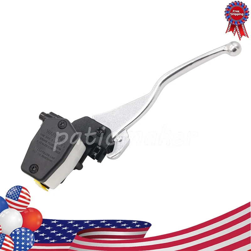 Brake Lever Master Cylinder Assembly Fits 1996-98 Arctic Cat Bearcat 454 4X4 2X4 Foto 2 de 4