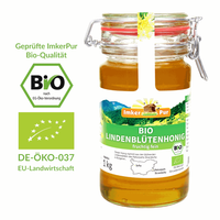 Bio Lindenhonig Im Vorratsglas, Von Imkerpur, 1 Kg, Naturbelassen