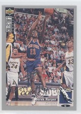 1994 Upper Deck Collector's Choice Silver Foil Signature Derek Harper #99 00vl