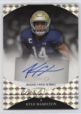 2022 Sage Aspire Hyper Silver Kyle Hamilton #ASP-KH2 Auto 0q37