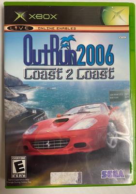 OutRun 2006: Coast 2 Coast (Microsoft Xbox, 2006) for sale online