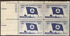 US Plate Block of 4 1957 Coast and Geodetic Survey #25623 Scott 1088 MNH — photo 1