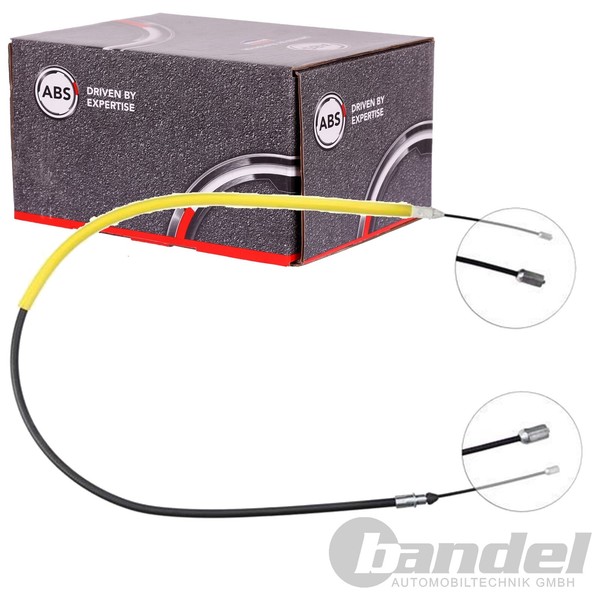 A.B.S. Handbremsseil Hinten Links Passend FüR Renault Clio Thalia | K16947-image