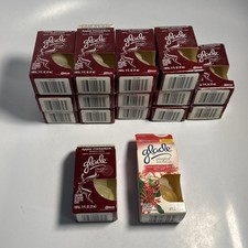 Lot Of 16 Glade Plugins Scented Oil Refill Apple Cinnamon Winter Retired New