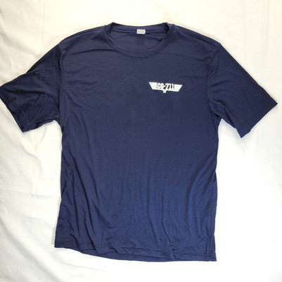 USCG Coast Guard Aviation CG 711 Into the Storm 1916 Sport-Tek Shirt LARGE