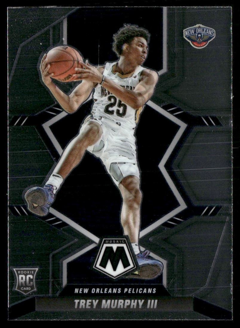 Trey Murphy III Rookie 2021-22 Panini Mosaic New Orleans Pelicans #219