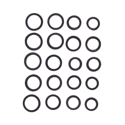 DWCX Correa de transmisión de 20 piezas anillos de goma para grabadora de cinta de cubierta de casete