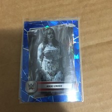 2025 Topps Chrome Sapphire Edition WWE Nikki Cross #75 WWE RAW