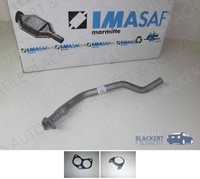 Imasaf Auspuff Hosenrohr+Anbauteile für Peugeot 504+505 Stufenheck 1.8/2.0/2.2