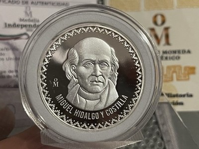 2021 La patria Es Primero Miguel Hidalgo Independencia (MATE) Silver Medal .999
