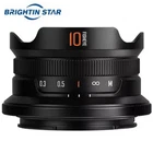 Brightin Star 10mm F5.6 II Ultra-Wide Fisheye Lens For Canon Nikon Sony Fuji M43