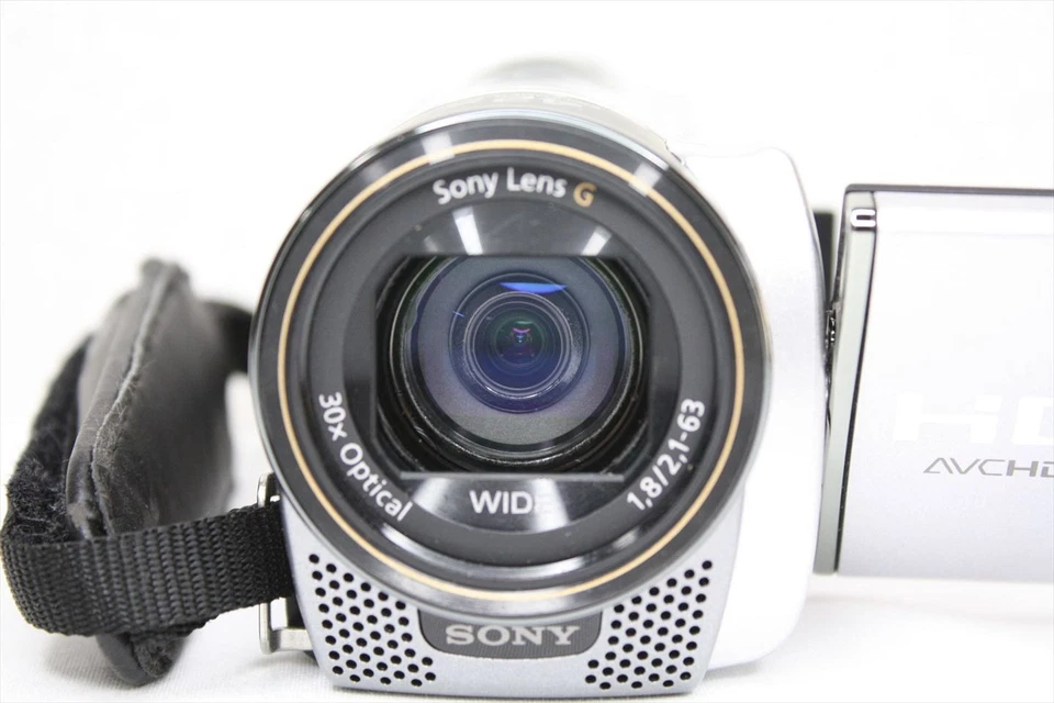 Sony Handycam HDR-CX180  Silver high-definition video Japan Version  Mint #323 - Image 4 of 4