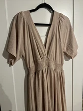 NWT Baltic Born Delilah Blush Maxi Dress Women’s XL