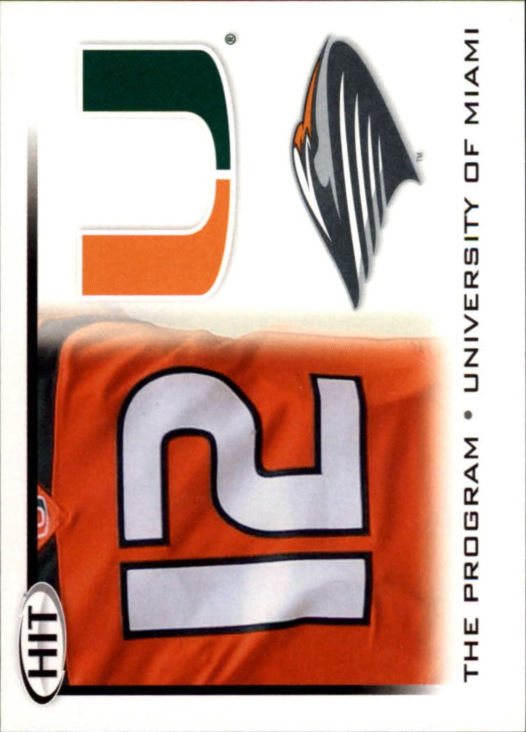 2010 SAGE HIT #41 Miami Program - FB
