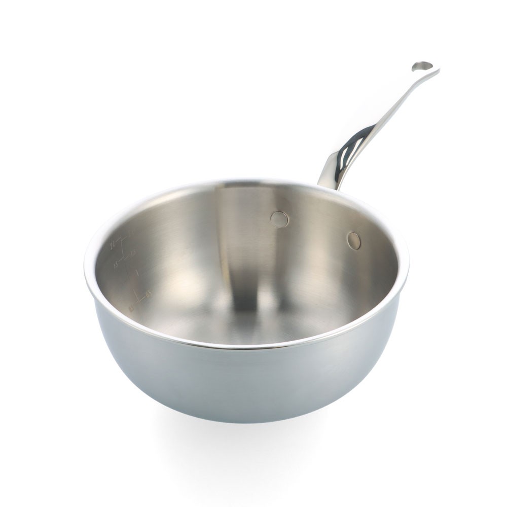 Casserole 20cm Première 5Ply en aluminium multicouche haut de gamme
