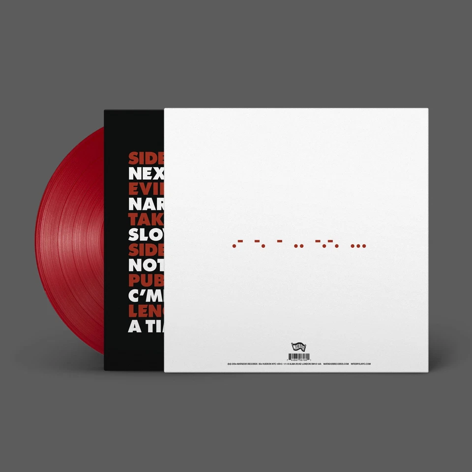 Interpol Antics (Vinyl) 20th Anniversary  12" Album Coloured Vinyl (UK IMPORT) - Image 2 of 2
