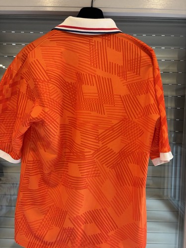 Maglia calcio Olanda Lotto Home 1991-1993 Originale Vintage KNVB - Taglia L - Foto 5 di 5