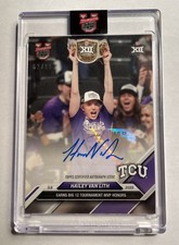 2024-25 Topps Bowman U Now Hailey Van Lith Auto 62/99 # 83A NCAAW WNBA Big 12