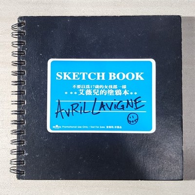 Avril Lavigne Sketch Book Let Go EP PROMO CD TAIWAN- under my skin love sux push