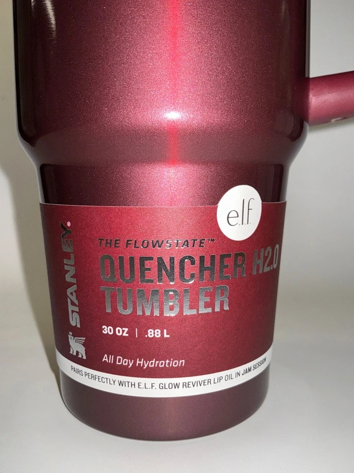 Stanley Jam Session 30 oz Stainless Steel H2.0 Flowstate Quencher Tumbler e.l.f. - Image 4 of 4