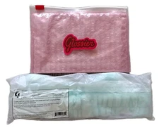Limited Edition GLOSSIER Minty Kitty Cat Terrycloth Spa Headband w/Kitten Ears