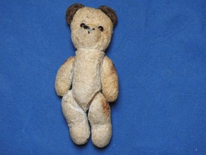 Ours En Peluche Ancien De Collection 42 Cm - Tête Fragilisée - Vintage