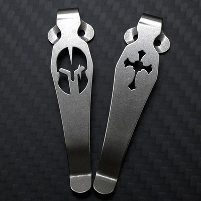 Titanium Deep Carry Pocket Clip For Benchmade Mini Griptilian Pardue 530 Nitrous