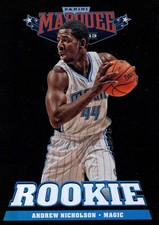 2012-13 Panini Marquee #254 Andrew Nicholson RC - BSK