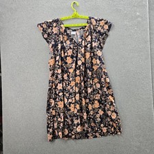 Old Navy Women Dress 2X Floral Fit & Flare Dress Cottagecore Garden Party NWT