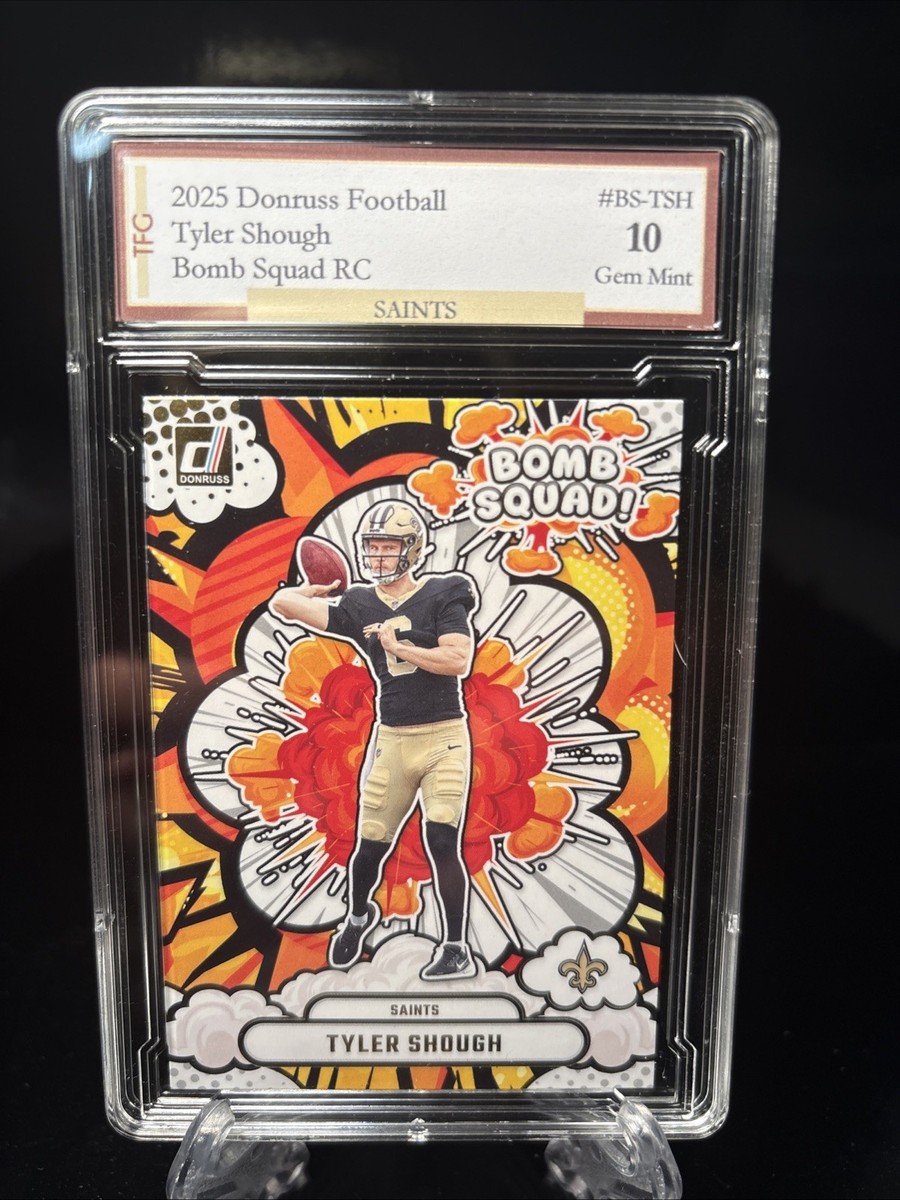 2025 Panini Donruss - Bomb Squad Tyler Shough #BS-TSH (RC) for