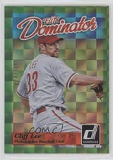 2014 Panini Donruss Elite Dominator Series 2 874/999 Cliff Lee #5 1n1
