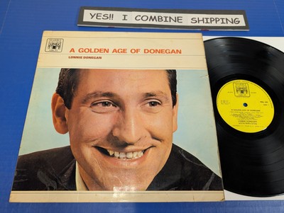 Lonnie Donegan - A Golden Age Of Donegan - 1966 Folk LP UK Press VG VINYL