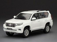 Toyota Vitesse Land Cruiser Prado White 2018 1/43 SUN Star 29410