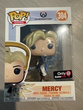 Funko POP! Games Overwatch Mercy Cobalt #304 GameStop Exclusive Vinyl Figure